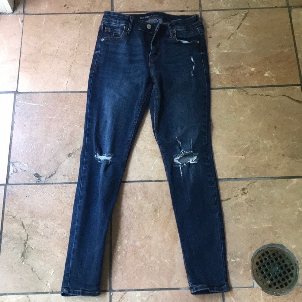 Old Navy Rockstar Mid-Rise Skinny Jeans
